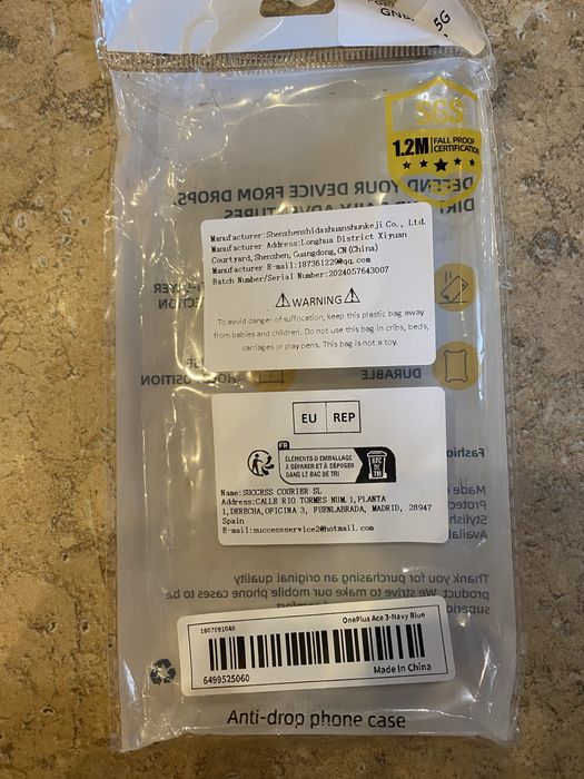 Чохол на One Plus Ace 3, 12R