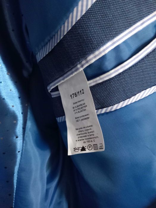 Męska marynarka garniturowa XL Nowa