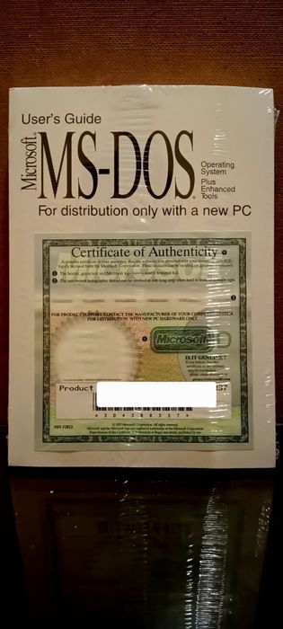 Nowy zafoliowany MS-DOS 6.22