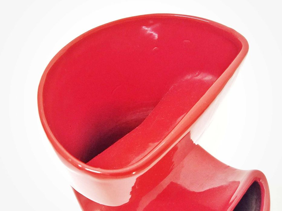Raríssimo vaso cerâmica SCI, Boccato, Gigante & Zambusi, Italia 70s