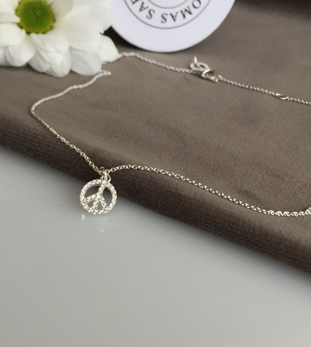 Срібна цепочка Thomas Sabo Charm, Peace