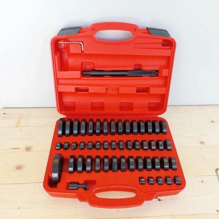 Conjunto Discos Extração Rolamentos p/ Prensa Hidráulica - 52pcs