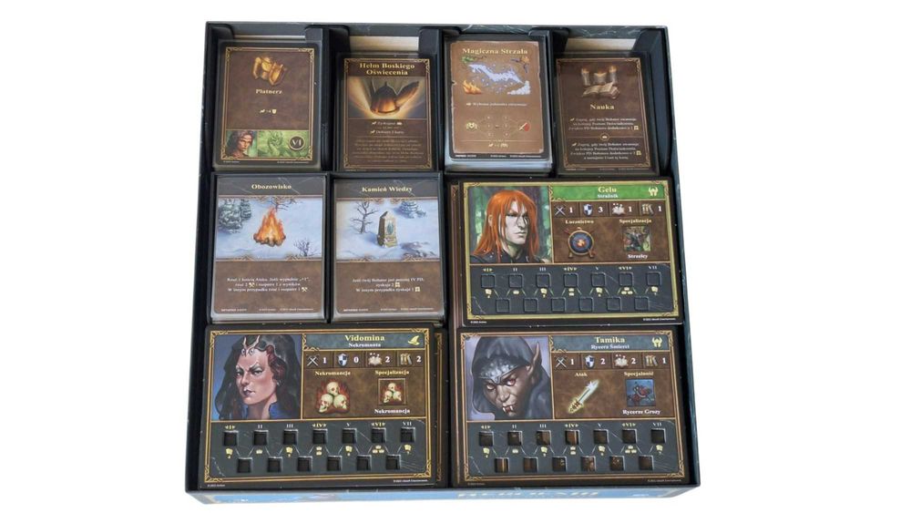 Heroes 3 insert Organizer Podajniki pasujące do gra planszowa Heroes 3