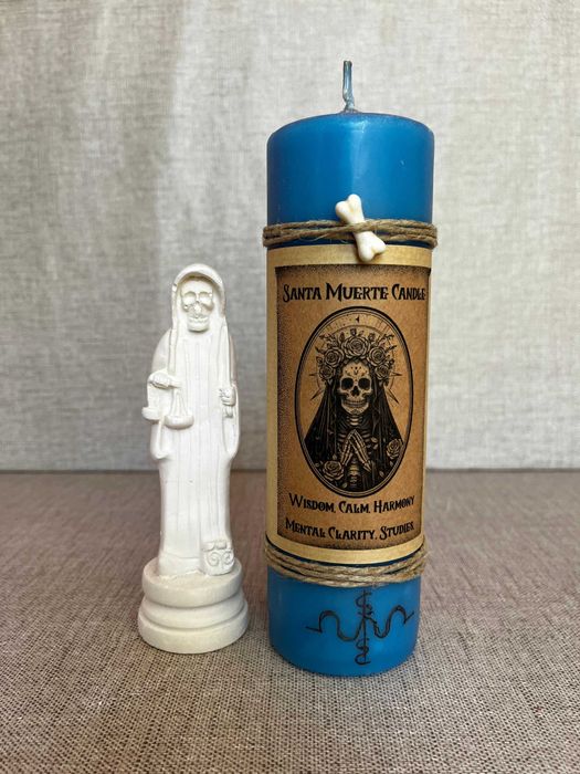 Vela Santa Muerte – Sabedoria, Conhecimento, Estudos