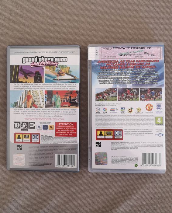 GTA Vice City Stories + PES 2014 para PSP