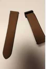 Pasek do zegarka z klamrą zapobiegającą zgubieniu zegarka