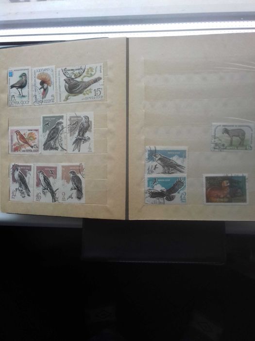 Коллекция марок на разные темы