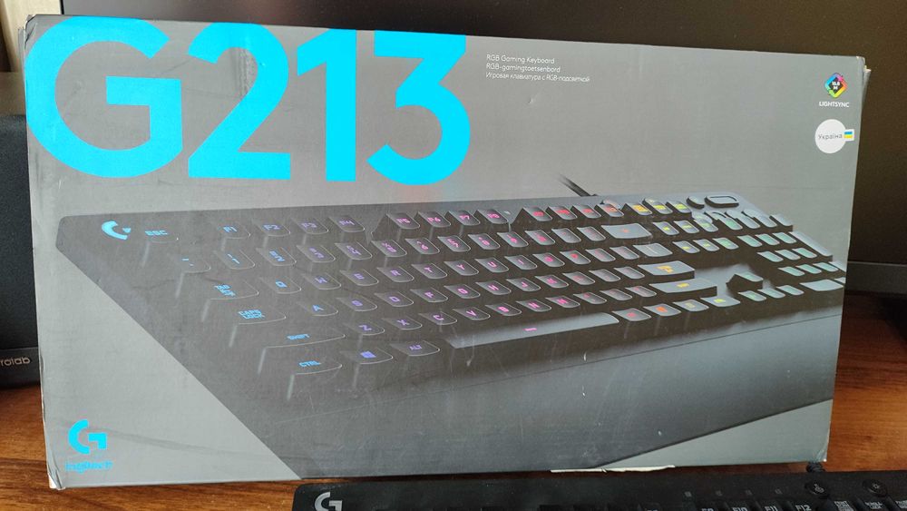 Клавіатура Logitech G213 Prodigy Gaming Keyboard USB UKR