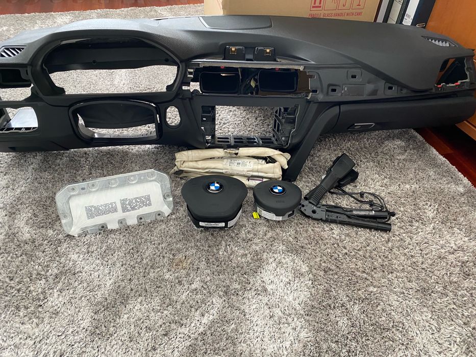 Kit airbag bmw f30 f31 f32 f34 f36 original c/ ou sem headup Bougado