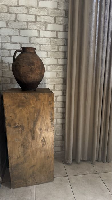 Тумбы с натурального спила дерева