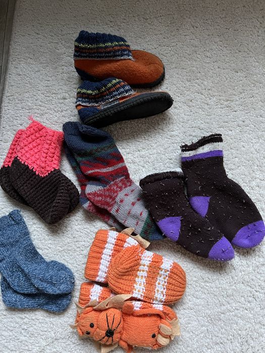 Тапочки шерстяные гарний стан