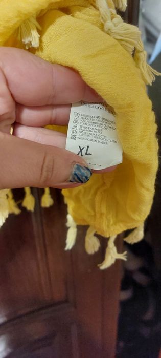 Blusa amarela xl