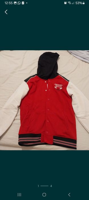 Casaco marca Zara "Chicago Bulls" tamanho 13-14 anos