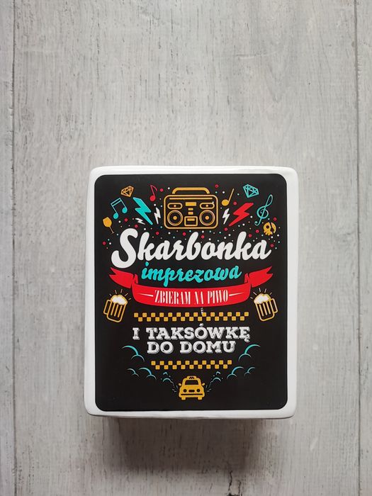 Skarbonka kostka