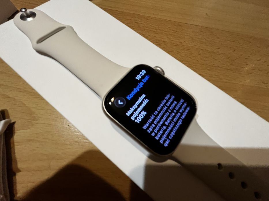 Jak NOWY Apple Watch SE 2 gen.  GWARANCJA Apple, bateria 100%, komplet