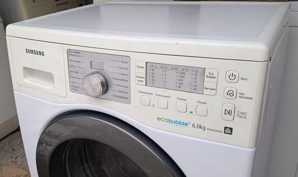 Пральна машина Samsung WF-0602 WJW з баком для води