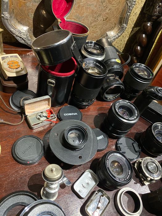 Objetivas fotográficas Lenskoo Nikon konica Nagel Sun