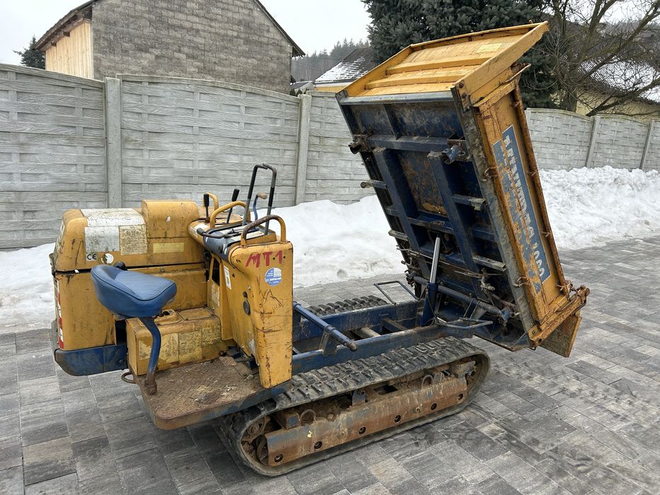 Wozidlo gasiennicowe taczka kiper kubota 1t