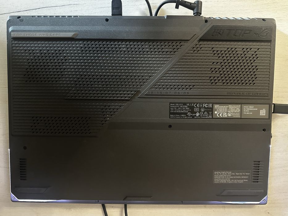 Игровой ноутбук ASUS ROG Strix G17 17.3" / Ryzen 7 / RTX 3050 / 16GB / 512GB SSD