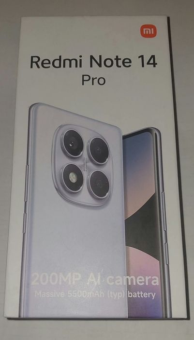 Продам новий Redmi Note 14Pro  4 G 8/256Гб.Швидка зарядка!!!