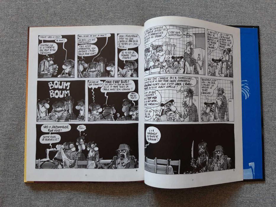 BD Álbum duplo Les Bidochon Tome 17 e 18