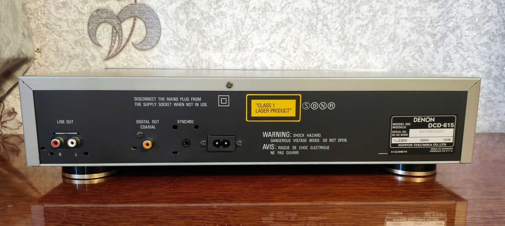 Проигрыватель Compact Disc Player CD Denon DCD-615 Made in GERMANY