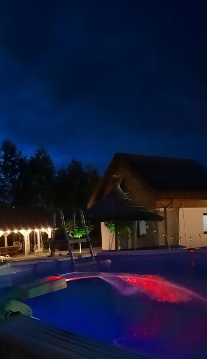Domek Mazury domki letniskowe  jacuzzi sauna basen kajaki