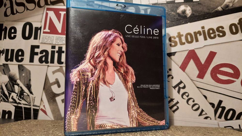 Celine Dion - Une Seule Fois Live Koncert Blu-ray + 2x CD