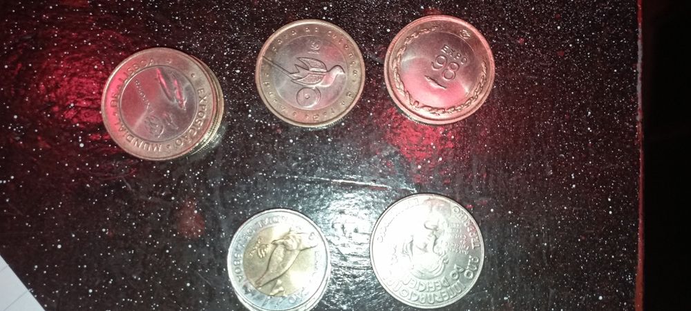 Lote moedas portuguesas