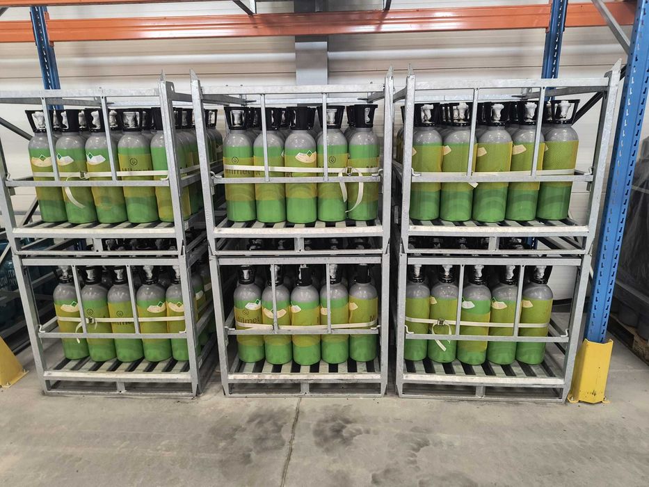 Nowa, nieużywana butla, cylinder do CO2 10l (7,6kg), NAPEŁNIONA, GRATIS