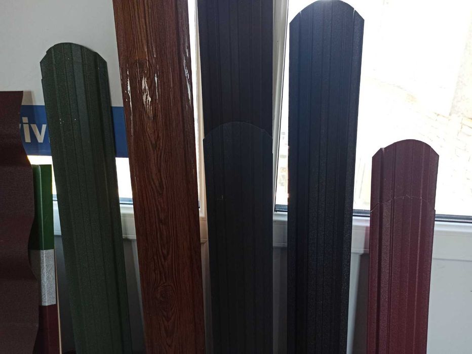 Штахети, Профнастил, Жалюзі, Ранчо, Дашки на стовбці, Кришки.