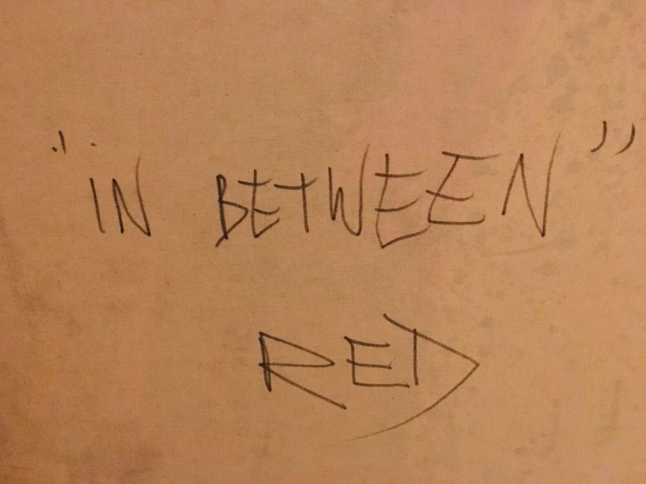 Obra de Arte- “In Between Red” 2008 by Martial
180x160