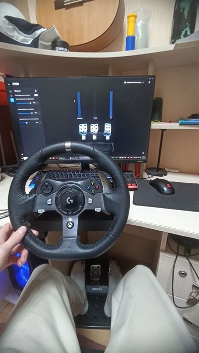 Игровой руль logitech g920 , ігровий руль