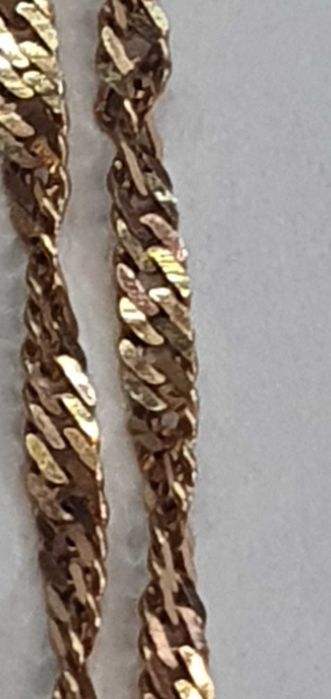 Łańcuszek złoty 14 k /585/ 3,26 g. 51 cm - Madej Gorlice Mickiewicza -