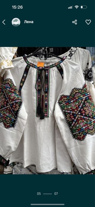 Жіночі вишиті сорочки, вишиванки, блузки.