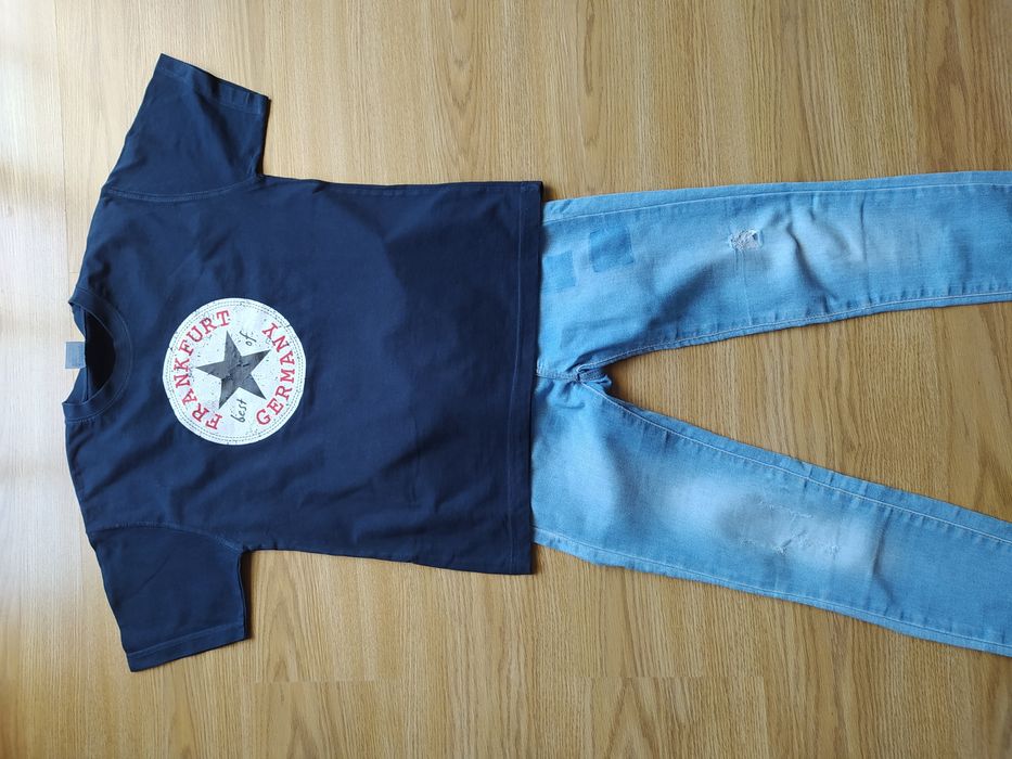 Conjunto t-shirt e calças Zara 10 anos