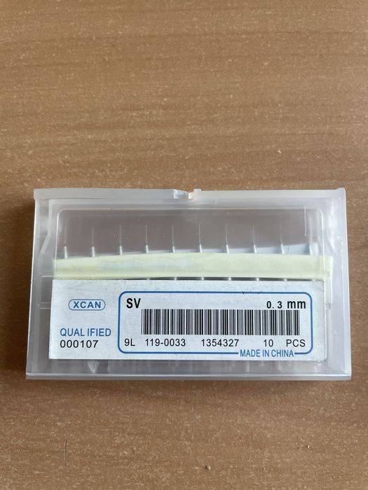 Свердла твердосплавні 0.3 мм для друкованих плат XCAN