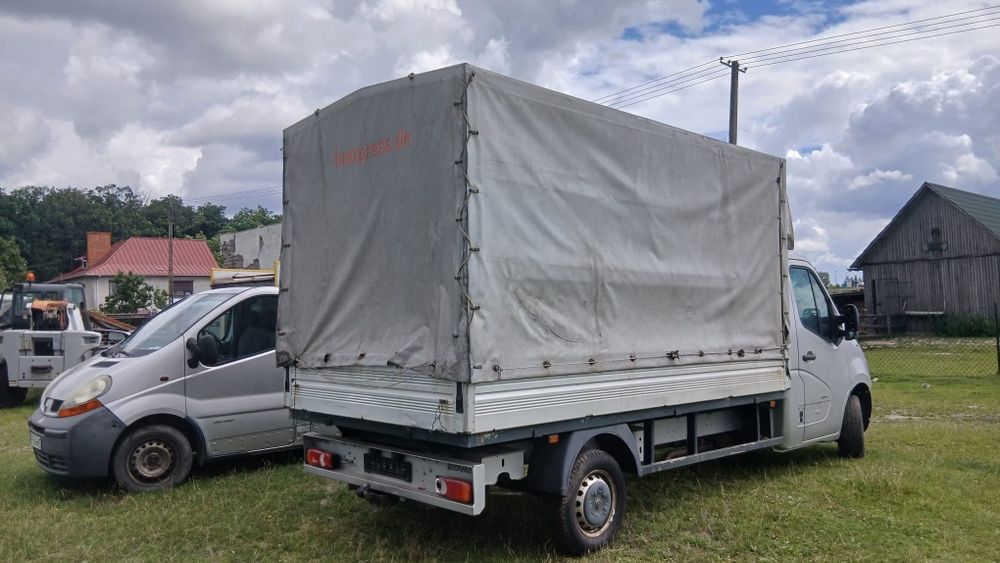 Sprzedam pakę z plandeką Movano Master