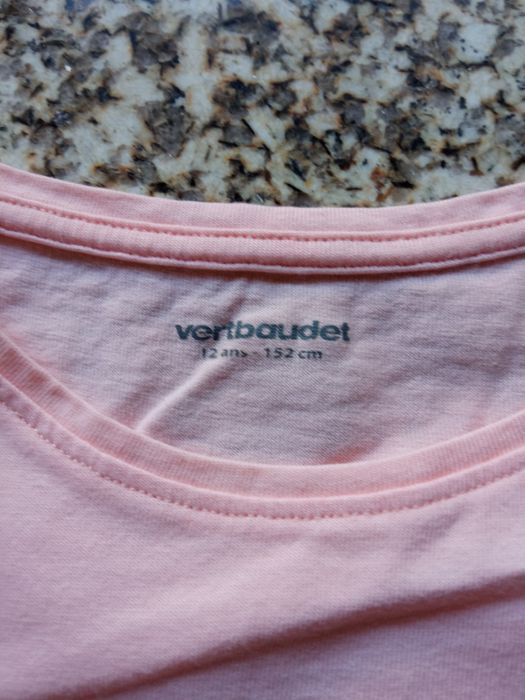 T-shirt de menina de verão