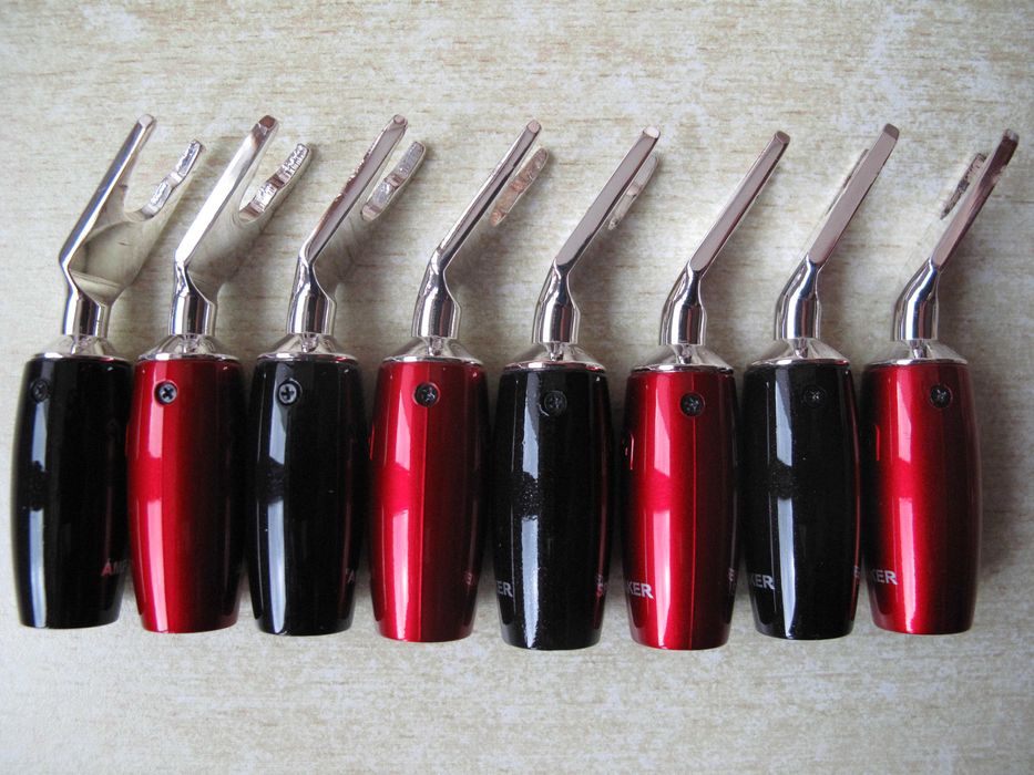 Audioquest 1000 Series Multi-Spade Silver