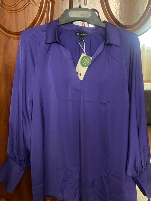 Нова стильна блузка c&a, розмір xxxl (46-48), оверзсайз,преміум якість