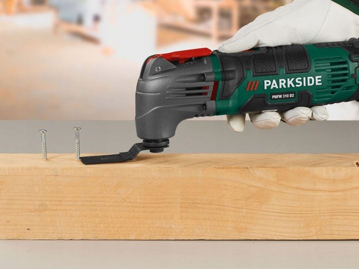 Urządzenie Wielofunkcyjne Parkside 4w1 + Akcesoria