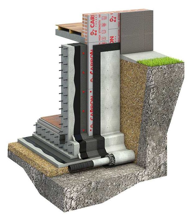 Дренаж, Геотекстиль голкопробивний 200 гр. /м.кв., ширина 2 м_роздріб