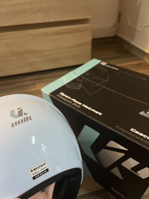 capacete aberto unik