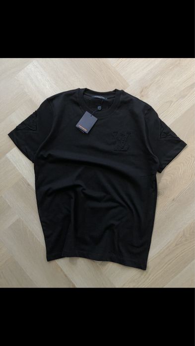 Koszulka haft louis vuitton s-2xl bawelna bluzka tshirt balenciaga ami