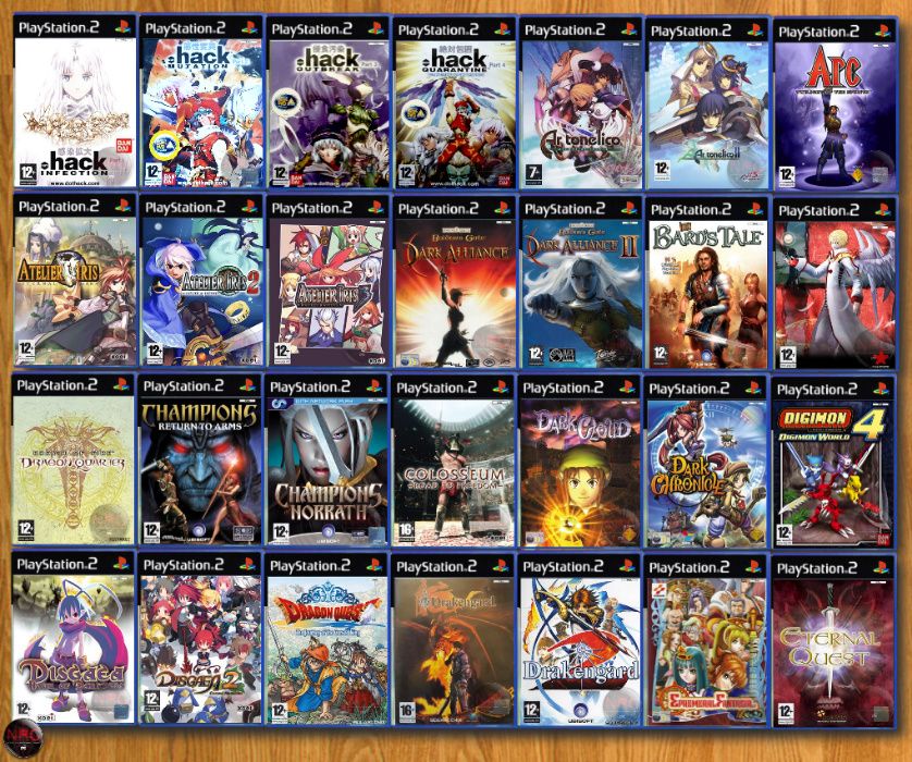 PS2] 150 Jogos RPG/ Estratégia (Vendo à unidade - Ver Preços