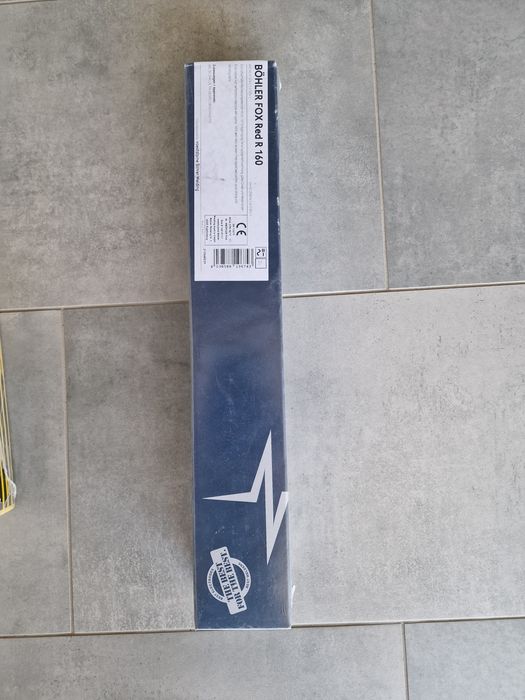 elektrody böhler fox red r 160 fi 3.2 długość 45 cm.5.3 kg. 5 paczek