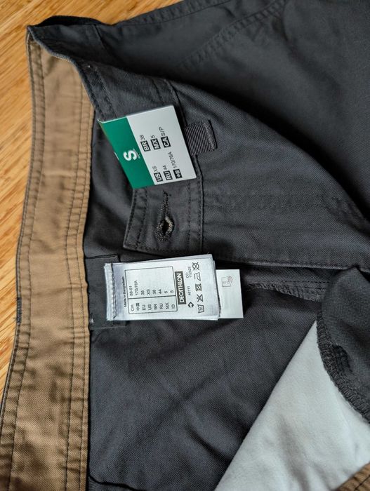 Nowe Spodenki turystyczne męskie Quechua NH500 regular 170