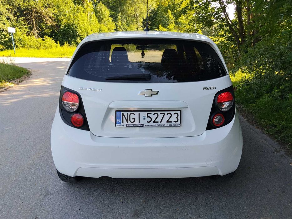Chevrolet Aveo 1.2 Benzyna 86 KM | 2011 | 149 tys. km | Zarejestrowany w Polsce | VAT Marża