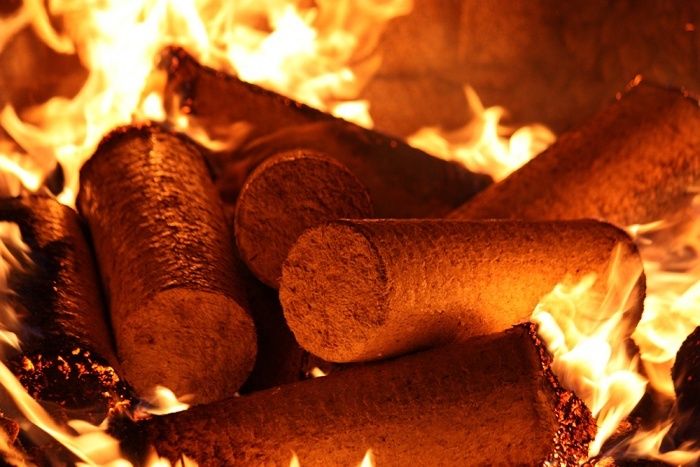 Брикет топливный.